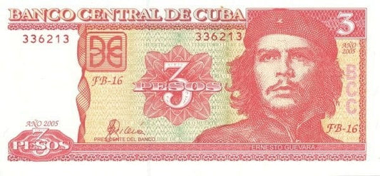 Kuba 3 Peso Che Guevara 2005 P-127b