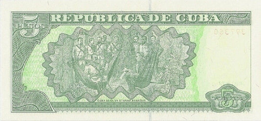 Kuba 5 Peso Antonio Maceo 2019 P-116r