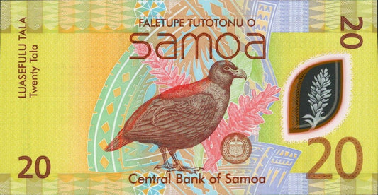 Samoa 20 tala Zębacz 2024 P-49