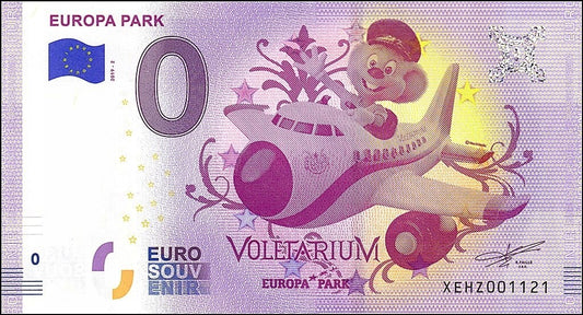 UE 0 euro Europa Park 2019.2