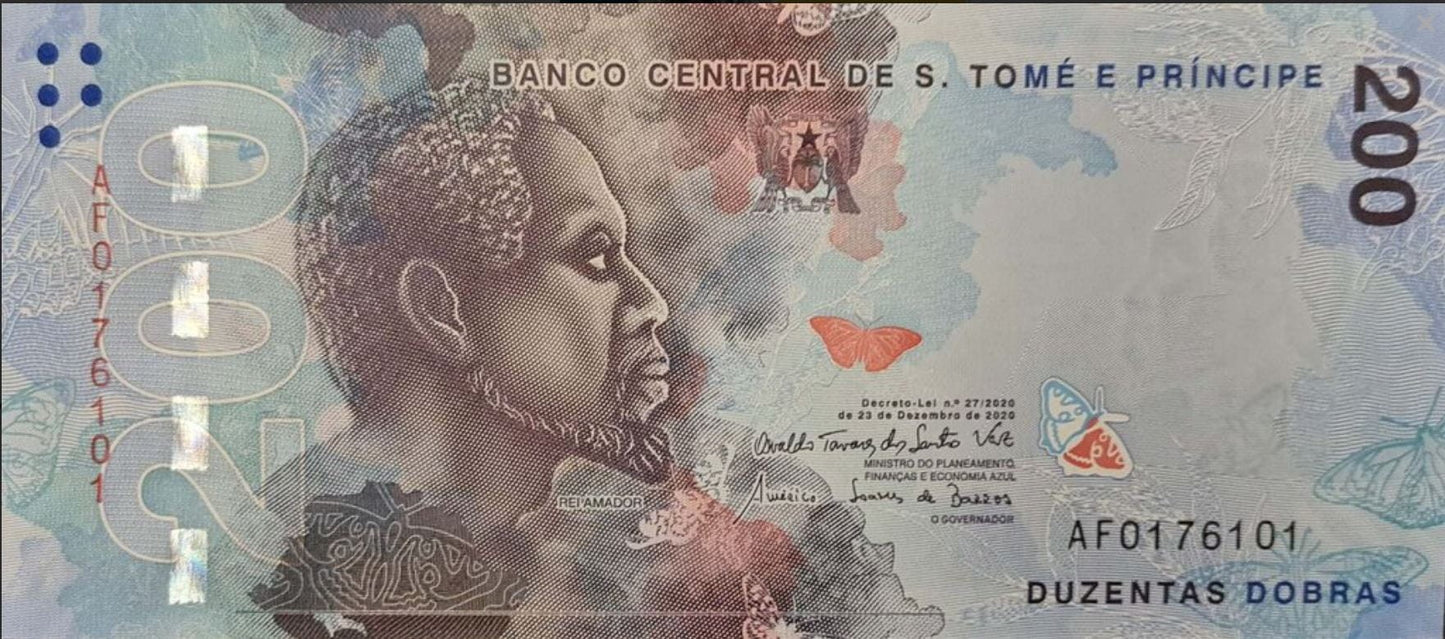 Wyspy Św. Tomasza 200 dobras Nektarnik 2020 P-78