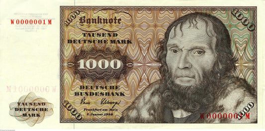 Pożegnanie z Marką: Banknoty Deutsche Mark jako Symbol Stabilności i Zjednoczenia Europy