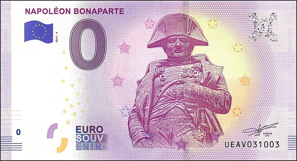 0 euro Napoléon Bonaparte 2019.4
