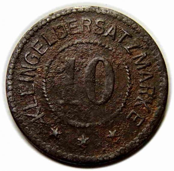 10 fenigów Kamienna Góra Landeshut