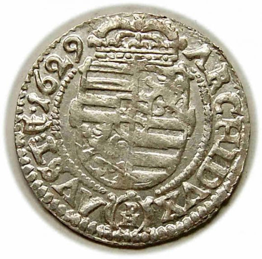 3 krajcary 1629 Ferdynand III Habsburg Kłodzko