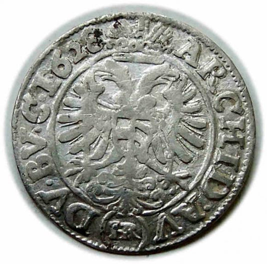 3 krajcary 1628 Ferdynand I Habsburg Wrocław