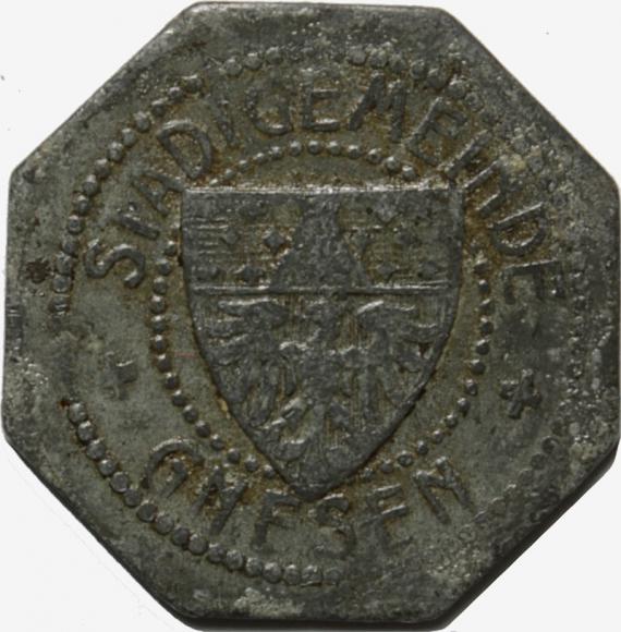 10 fenigów Gniezno / Gnesen