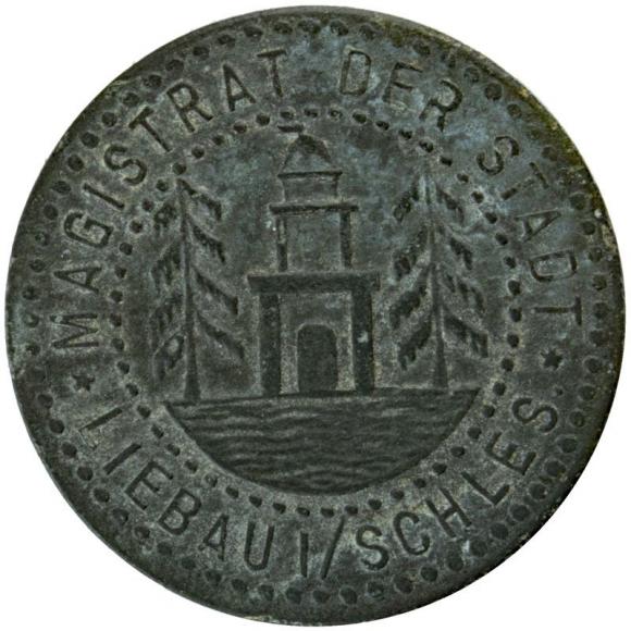 5 fenigów Lubawka / Liebau