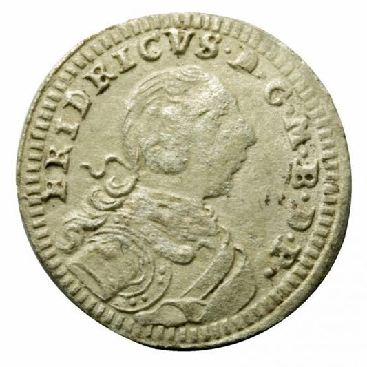 1 krajcar 1749 Fryderyk II Wielki Niemcy Bayereuth