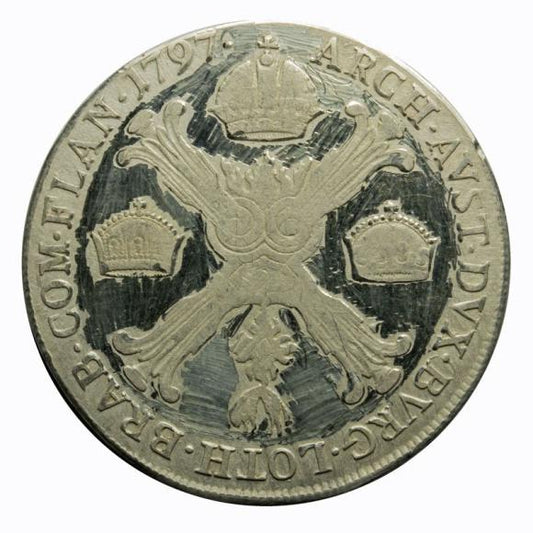 Półtalar 1797 Franciszek II Habsburg Austria Praga