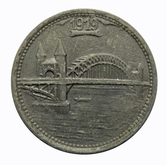 5 fenigów 1919 Bonn Nadrenia