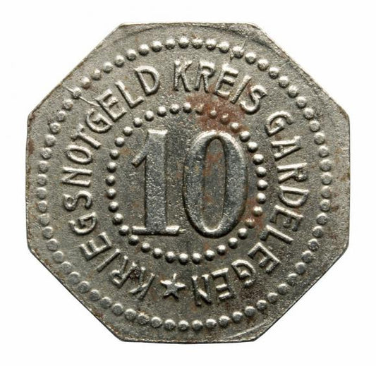 10 fenigów Gardelegen Saksonia