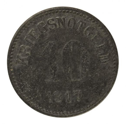 10 fenigów 1917 Furth Bawaria