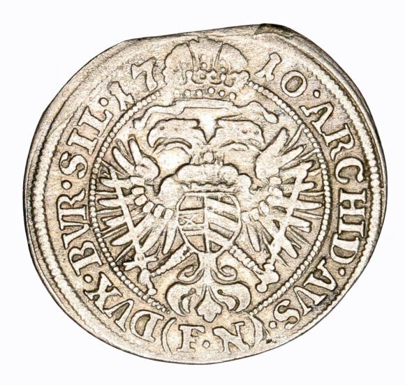 3 krajcary 1710 Józef I Habsburg Wrocław