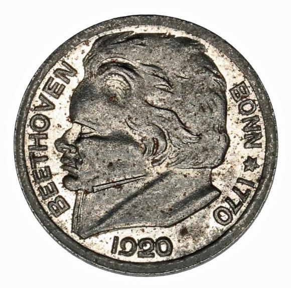 10 fenigów 1920 Bonn Nadrenia