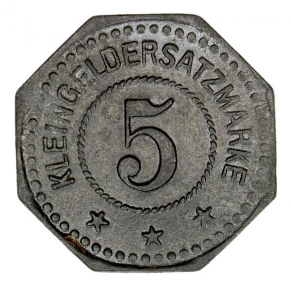 5 fenigów Elektrownia Węglowa Muheln