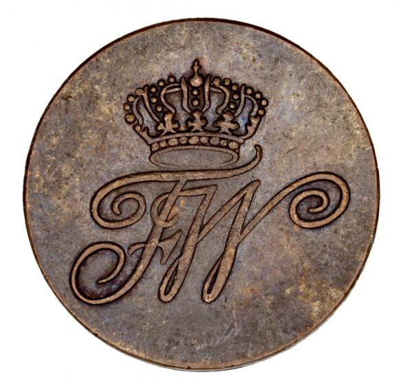 Szeląg 1810 Fryderyk Wilhelm III Niemcy Prusy Berlin