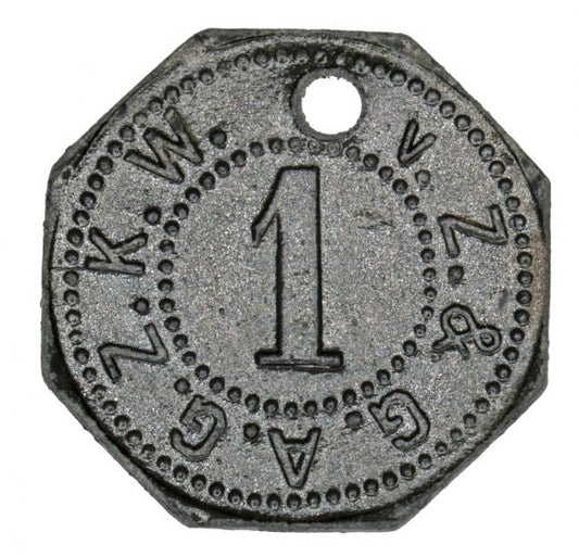 1 fenig Klein Wanzleben Saksonia
