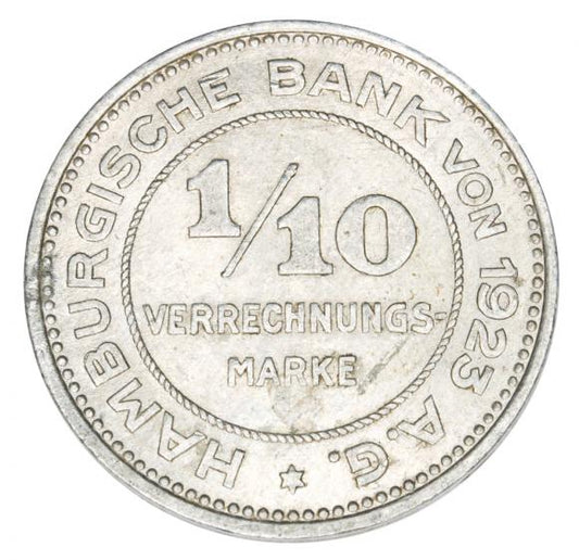 1/10 verrechnungsmarke Hamburg
