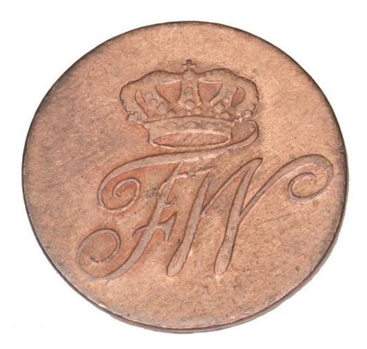 1/2 krajcara 1797 Fryderyk Wilhelm II Śląsk Wrocław