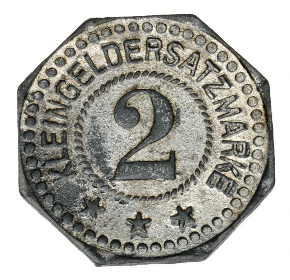 2 fenigi Carl Tuchscherer Wrocław