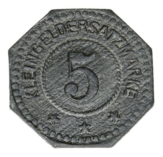 5 fenigów Carl Tuchscherer Wrocław