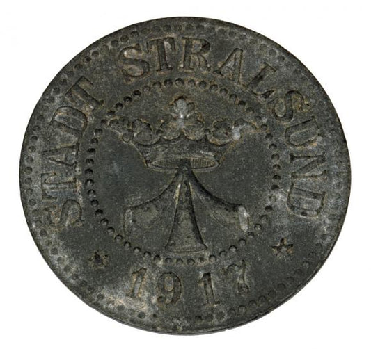 10 fenigów 1917 Strzałów / Stralsund