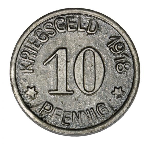 10 fenigów 1918 Oleśnica
