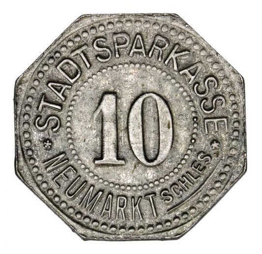 10 fenigów 1917 Środa Śląska / Neumarkt