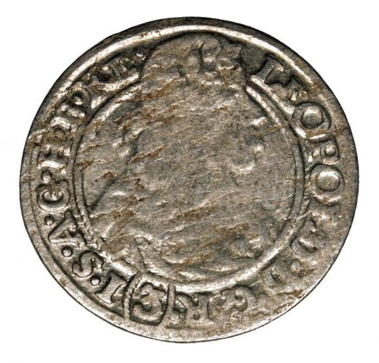 3 krajcary 1665 Leopold I Habsburg Śląsk Wrocław