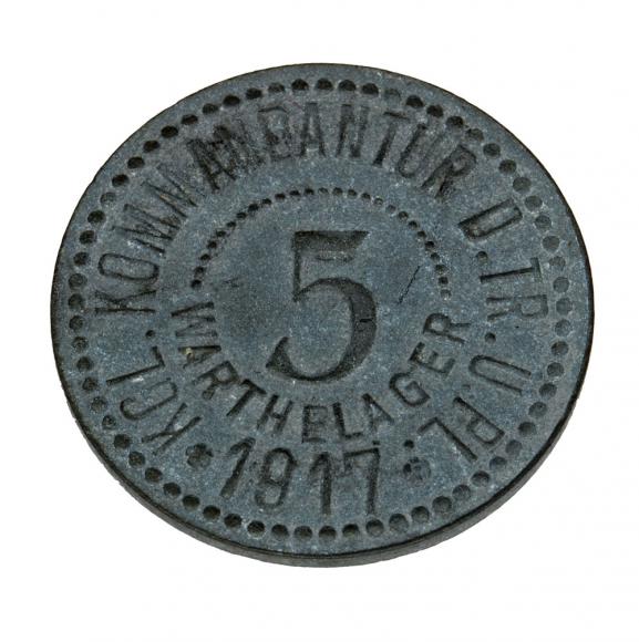 5 fenigów Biedrusko Weissenburg