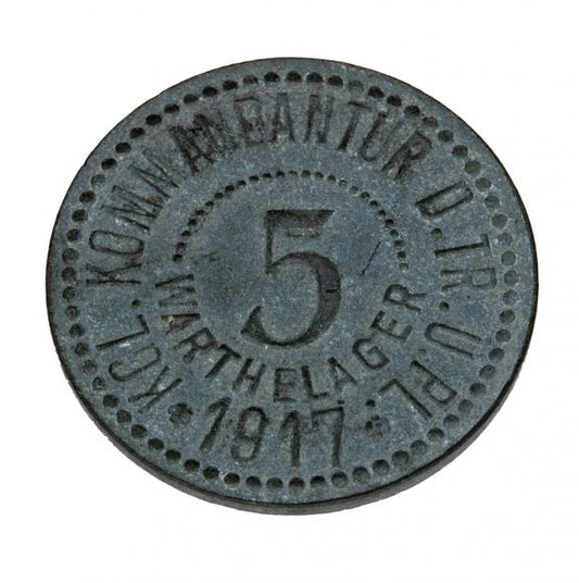 5 fenigów Biedrusko Weissenburg