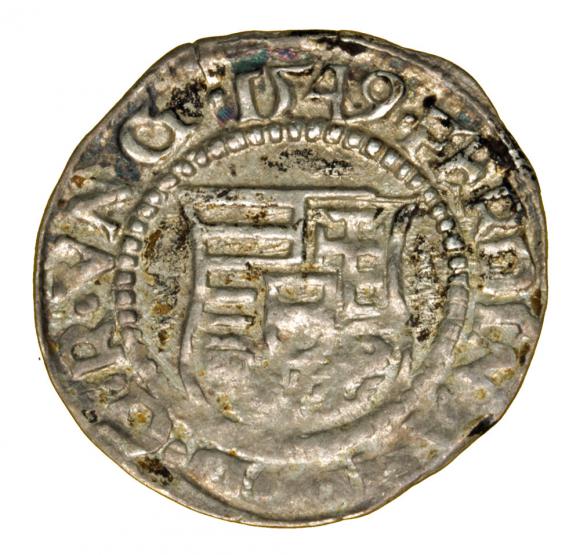 Denar 1549 Ferdynand I Habsburg Węgry Kremnica
