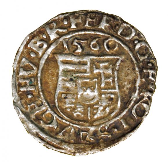 Denar 1560 Ferdynand I Habsburg Węgry Kremnica