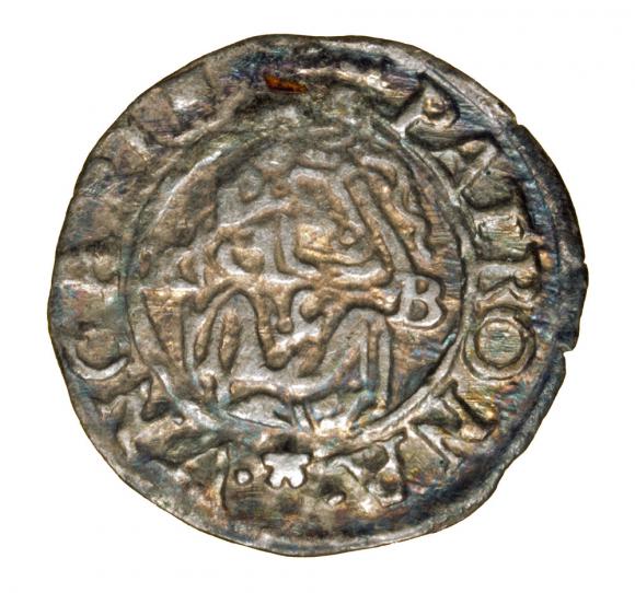 Denar 1578 Maksymilian II Habsburg Węgry Kremnica