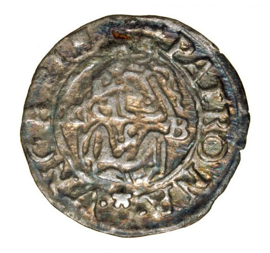 Denar 1578 Maksymilian II Habsburg Węgry Kremnica