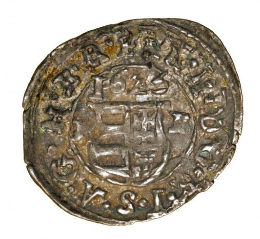 Denar 1626 Ferdynand II Habsburg Węgry Kremnica