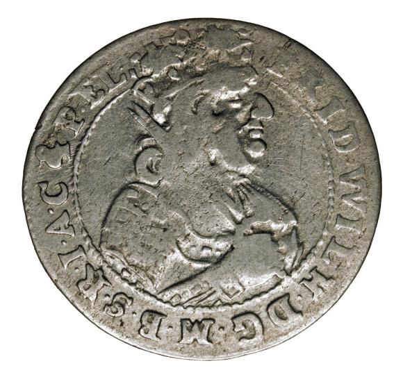 Ort 1685 Fryderyk Wilhelm I Prusy Królewiec