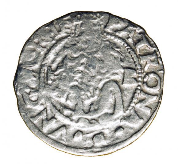 Denar 1554 Ferdynand I Habsburg Węgry Kremnica