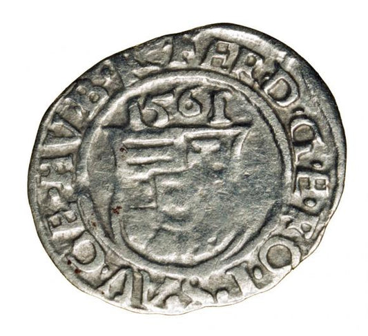 Denar 1561 Ferdynand I Habsburg Węgry Kremnica