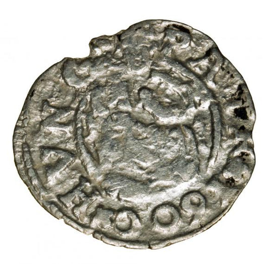 Denar 1600 Rudolf II Habsburg Węgry Kremnica