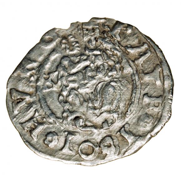 Denar 1601 Rudolf II Habsburg Węgry Kremnica