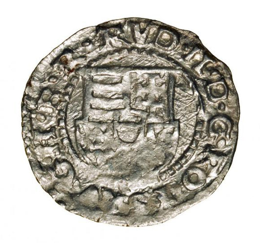 Denar 1605 Rudolf II Habsburg Węgry Kremnica