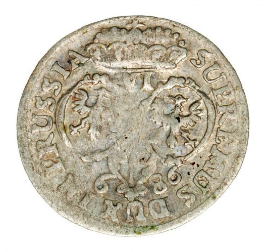 Szóstak 1686 Fryderyk Wilhelm Prusy Królewiec