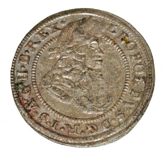 1 krajcar 1698 Leopold I Habsburg Śląsk Brzeg