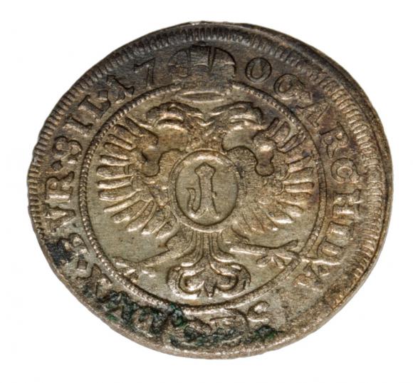 1 krajcar 1700 Leopold I Habsburg Śląsk Brzeg