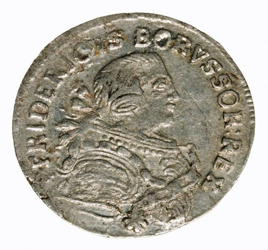 Szóstak 1755 Fryderyk II Wielki Niemcy Królewiec