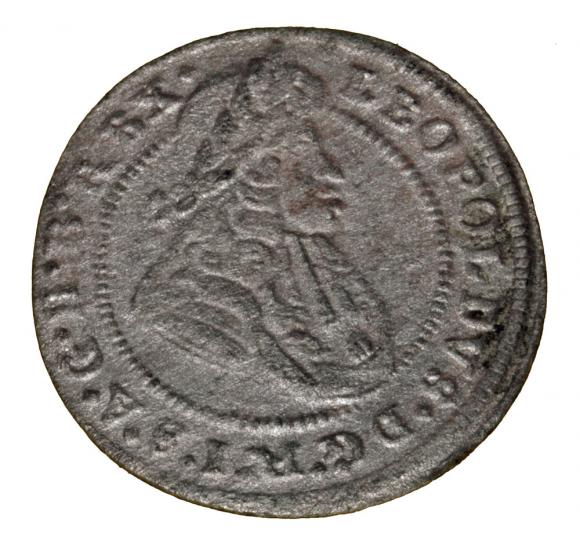 1 krajcar 1698 Leopold I Habsburg Brzeg