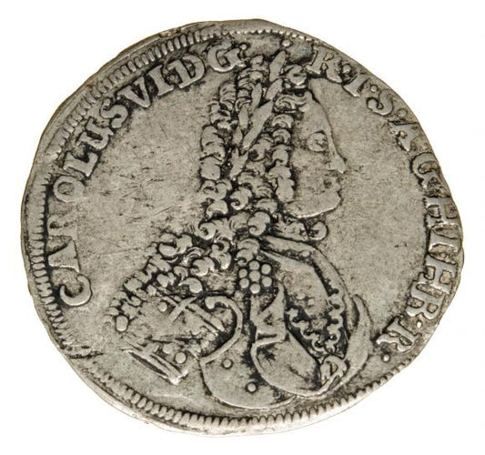 6 krajcarów 1715 Karol II Habsburg Wrocław