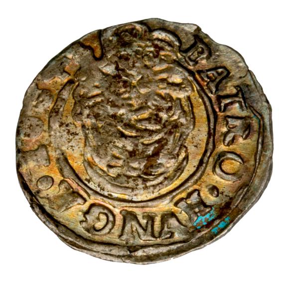 Denar 1634 Ferdynand II Habsburg Węgry Kremnica